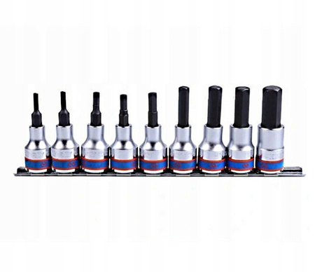 Nasadki imbusowe długie King Tony 4120PR10