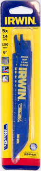 Brzeszczot uniwersalny do pił szablastych Irwin 150mm 14TPI
