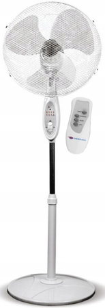 Wentylator kolumnowy Descon DA-1611 biały