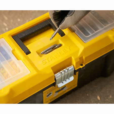 Skrzynka narzędziowa Stanley STST75785-1 Essential 16" z metalową klamrą
