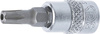 Nasadka 1/4", Torx Plus 5-kątny z otworem TS27 x 38 mm BGS Technic