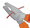 SZCZYPCE KOMBINERKI IZOLOWANE 1000V DLA ELEKTRYKÓW 180 MM UNIOR VDE