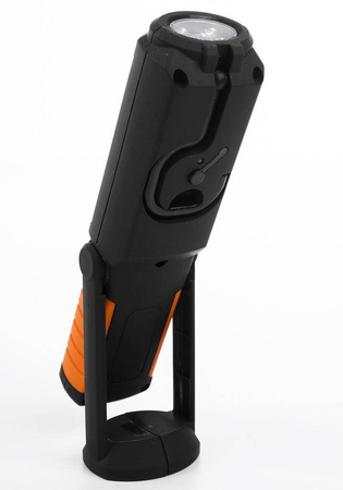 Latarka Warsztatowa lampka lampa COB LED li-lon