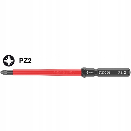WERA trzpień wymienny PZ2 x 157 mm VDE 65 i Kraftform Kompakt 05006525001