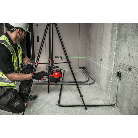 Milwaukee M12™ Laser zielony krzyżowy liniowo-punktowy