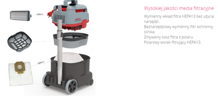 Profesjonalny odkurzacz cyfrowy SPRINTUS ERA PRO 117040