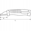 Nóż dla elektryków do usuwania izolacji z przewodów kabli 2446-ELR Bahco