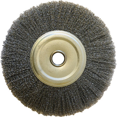 SZCZOTKA DRUCIANA TARCZOWA FI300 Z OTWOREM 32mm Szczotex B300
