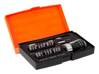 Wkrętak z końcówkami Bahco 22 elementy