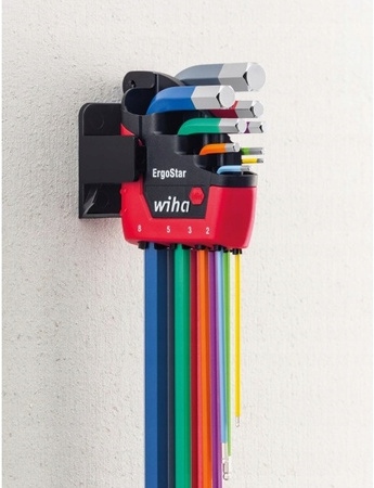 WIHA Klucze trzpieniowe z główką kulistą magicring uchwyt ErgoStar 41979