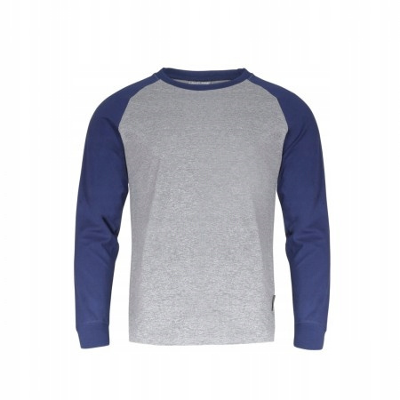 Koszulka na długi rękaw Lahti Pro rozmiar L szaro-granatowa
