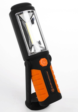 Latarka Warsztatowa lampka lampa COB LED li-lon