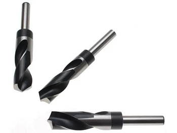 BGS technic BGS 108986 Wiertła spiralne HSS średnica 22 ÷ 25 mm, trzpień 13 mm. Zestaw 3 części