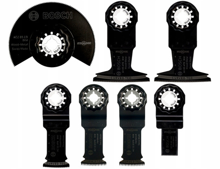 ZESTAW STARLOCK brzeszczoty DO DREWNA 7 SZT. Bosch 2608664623