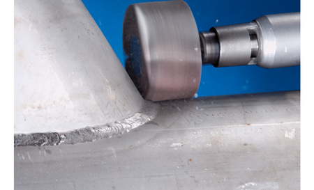 Tarcza szlifierska wachlarzowa z trzpieniem Pferd, trzpień 6mm, 50 x 15 mm