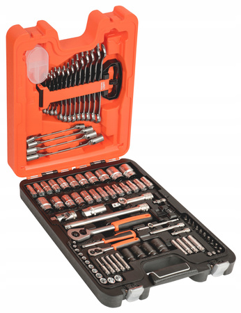 BAHCO ZESTAW KLUCZY NASADOWYCH  87+7el 1/2" / 1/4"