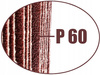 ŚCIERNICA LISTKOWA TRZPIENIOWA NA TRZPIENIU 20x10 GR. 60 KLINGSPOR P60