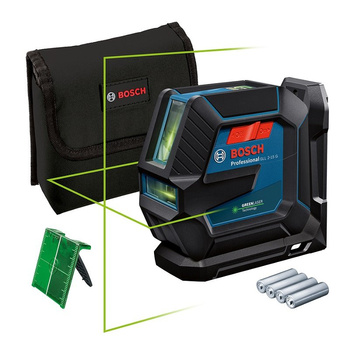 Bosch GLL 2-15 G - Zielony Laser Krzyżowy Liniowy 0 601 063 W00