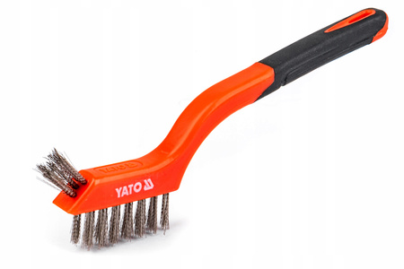 Zestaw szczotek drucianych mosiądz stal nylon Yato YT-6351 szczotki