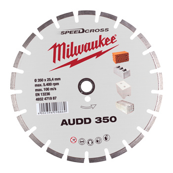 Milwaukee Tarcze SPEEDCROSS AUDD