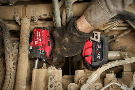 Zestaw POWERPACK M18™ FUEL™, M18 FPD3, M18 FIW2F12, 2 x 5.0 Ah + ładowarka, w walizce Milwaukee
