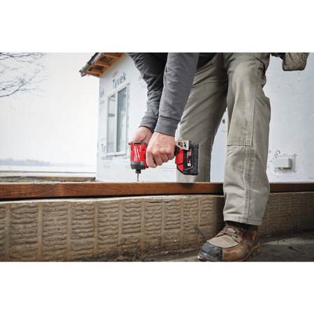 Milwaukee M18 FID3-502X - Zakrętarka udarowa 1/4" HEX 18 V, 5.0 Ah, FUEL™, w walizce, z 2 akumulatorami i ładowarką