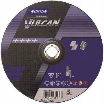 TARCZA DO CIĘCIA METALU NORTON VULCAN 230*2,5