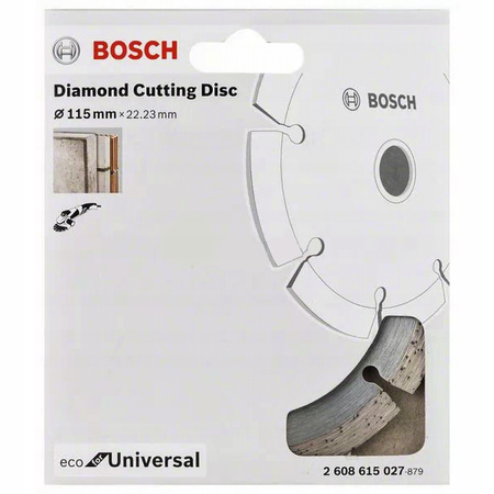 Tarcza diamentowa do betonu 350x20mm segmentowa ECO BOSCH 350mm