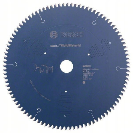 Tarcza tnąca do aluminium Bosch Expert 254x30x2,8 mm niebieska