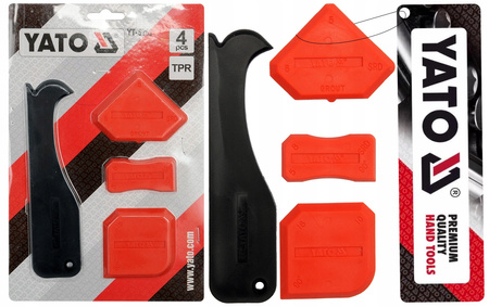 Zestaw szczotek drucianych mosiądz stal nylon Yato YT-6351 szczotki