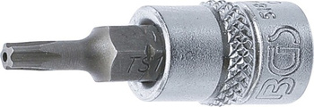 Nasadka 1/4", Torx Plus 5-kątny z otworem TS15 x 38 mm