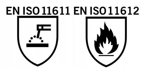 Spodnie robocze trudnopalne (dla spawacza) r. M