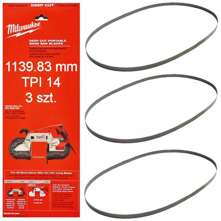 MILWAUKEE OSTRZE PIŁY TAŚMOWEJ 1139.83 mm TPI 14