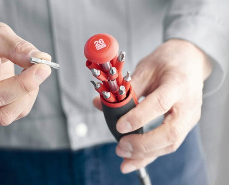 Wkrętak z bitami Wiha LiftUp 27 elementów