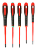 Zestaw 5 szt. wkrętaków izolowanych do śrub płaskich, Philips i TORX, SLIM VDE ERGO, Bahco [BE-9871SL]