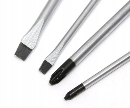 ZESTAW WKRĘTAKÓW WKRĘTAKI 4el 450mm ŚRUBOKRĘTY