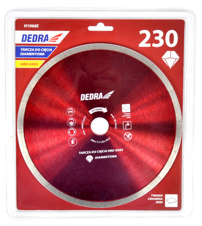 PIŁA TARCZOWA TARCZA DIAMENTOWA SEGMENT 230mm 22.2