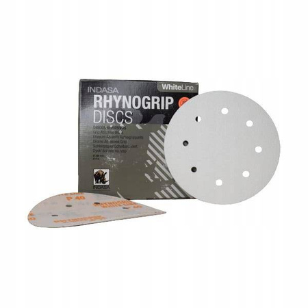 KRĄŻEK ŚCIERNY INDASA WHITE 203 mm 8H 180 50 szt