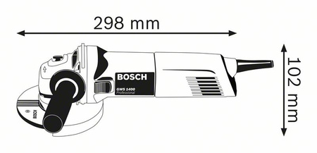 Szlifierka kątowa sieciowe Bosch 1400 W 230 V