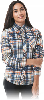 Damska Koszula Robocza Flanelowa W Kratkę KFL M REIS