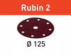Festool Krążki ścierne STF D125/8 P40 RU2/50 Rubin 2