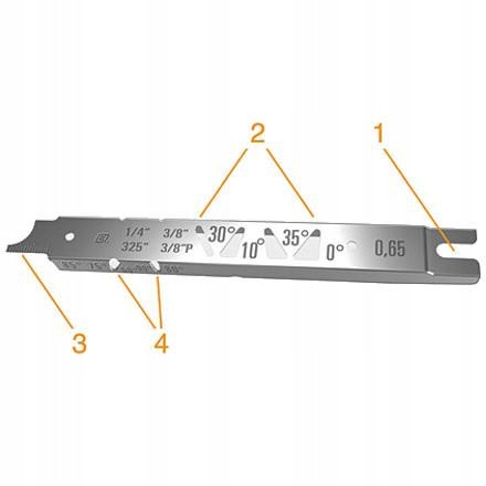 Zestaw do ostrzenia łańcucha 3/8" Stihl