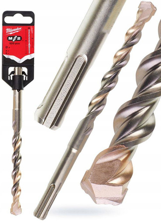 Milwaukee Wiertła SDS-Plus, 2-ostrzowe