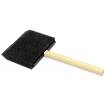 PĘDZEL GĄBKOWY PŁASKI DECOUPAGE STEMPEL MALOWANIA