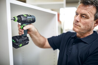 Festool Akumulatorowa wiertarko-wkrętarka T 18+3 HPC 4,0 I-Plus