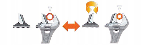 BAHCO 9071 PC KLUCZ NASTAWNY DWUFUNKCYJNY 208 mm