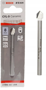 BOSCH wiertło do ceramiki i płytek 8x80 mm CYL-9