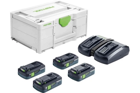 Festool zestaw energii SYS 18V 4x4,0/TCL 6 DUO 577104