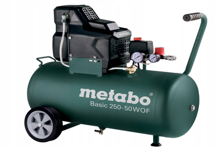 Kompresor bezolejowy Metabo BASIC 250-50WOF 50 l 8 bar