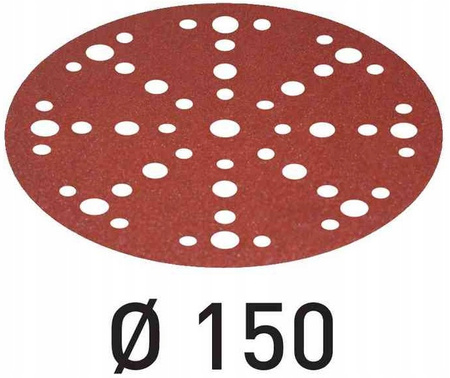 Festool Krążki ścierne STF D150/48 P80 RU2/50 Rubin 2